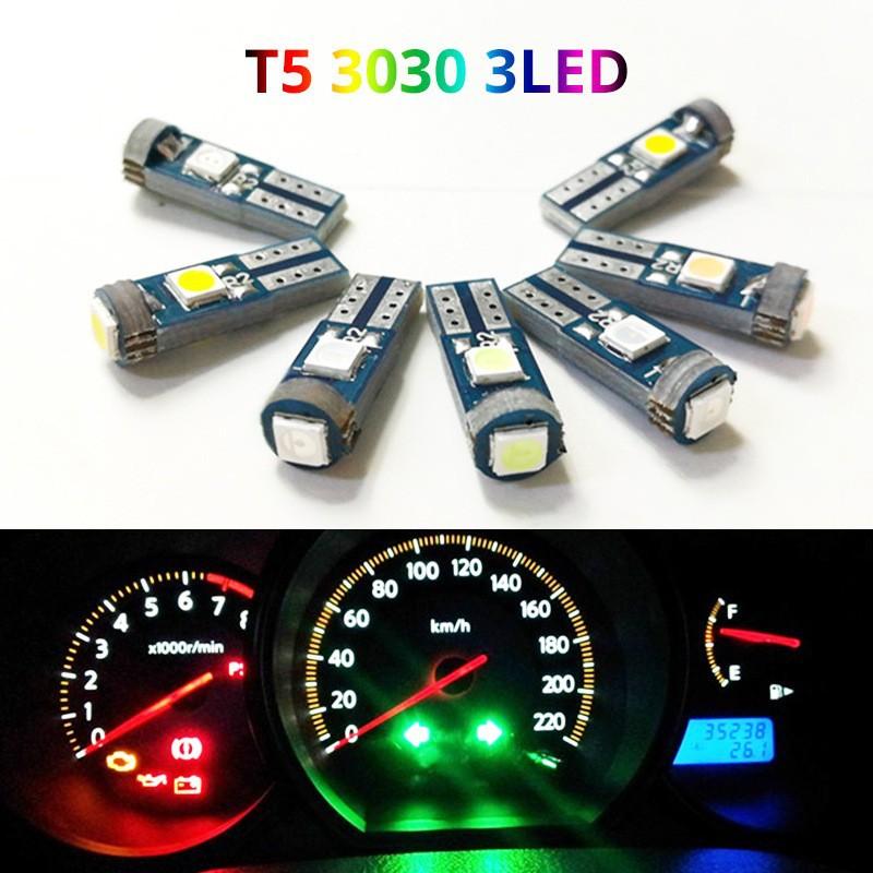 10Pcs T5 Led Bulb Canbus W3W 7 - đánh giá và giá Grow Light T5
