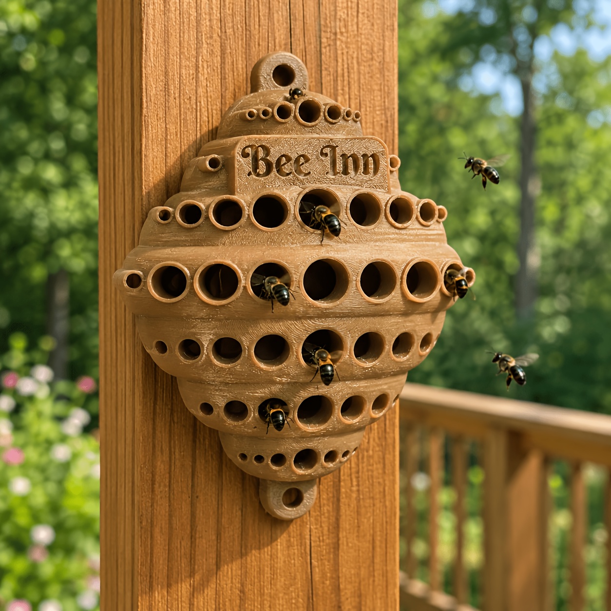 3D Printed Wall-Mounted Bee &  - đánh giá và giá Urban Farming Is