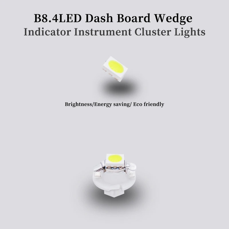 10Pcs 12V 7 Colors B8.4 Brand  - đánh giá và giá Grow Light T5