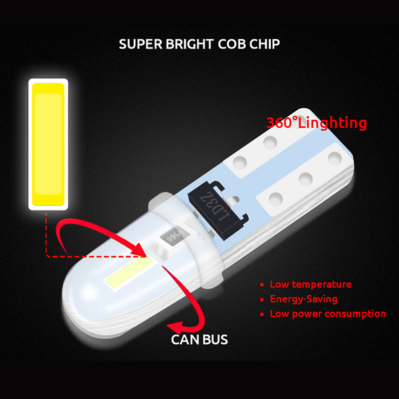 20Pcs T5 Led Bulb W3W W1.2W Le - đánh giá và giá Grow Light T5
