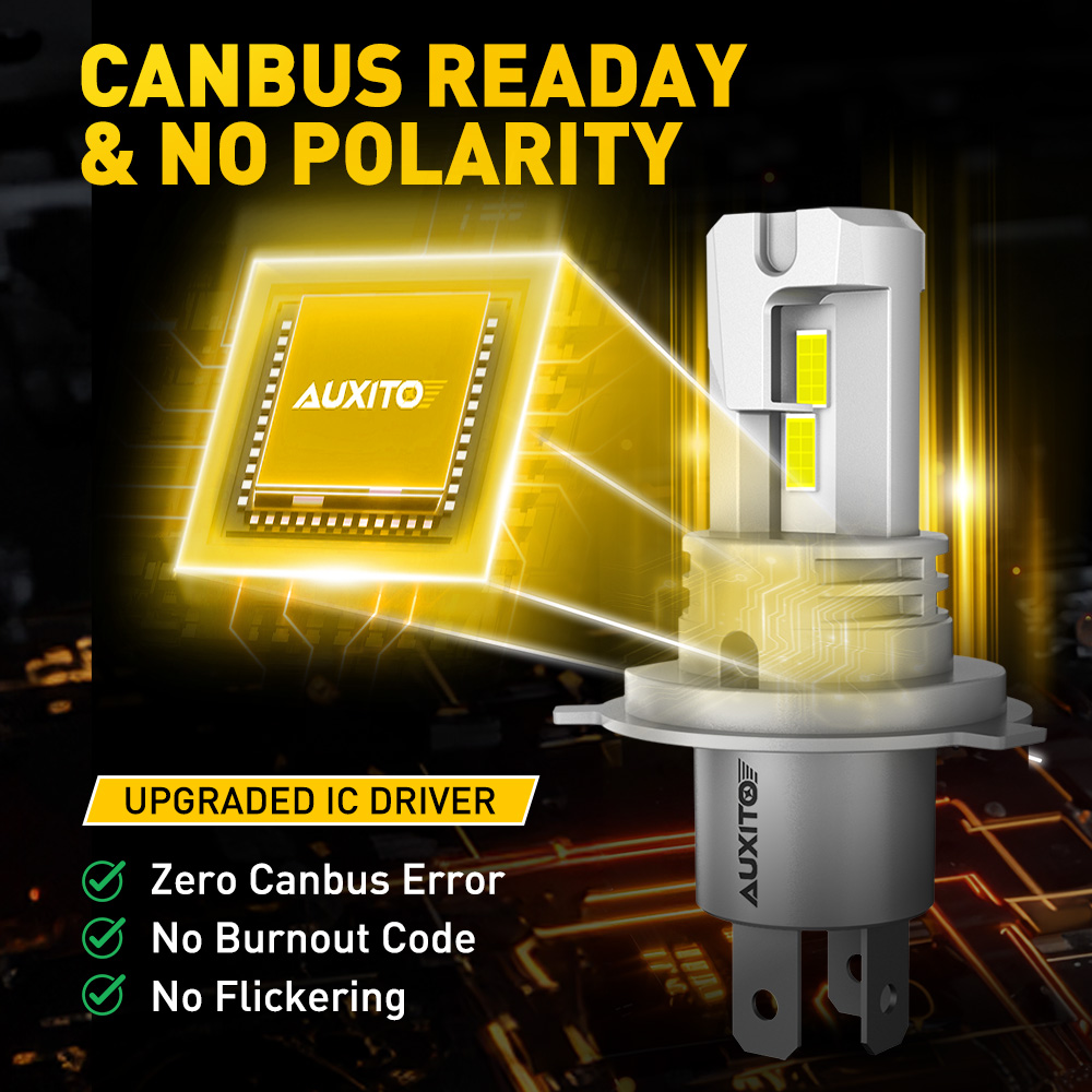 AUXITO 2Pcs 9003 H4 LED Headli - đánh giá và giá Grow Light T5