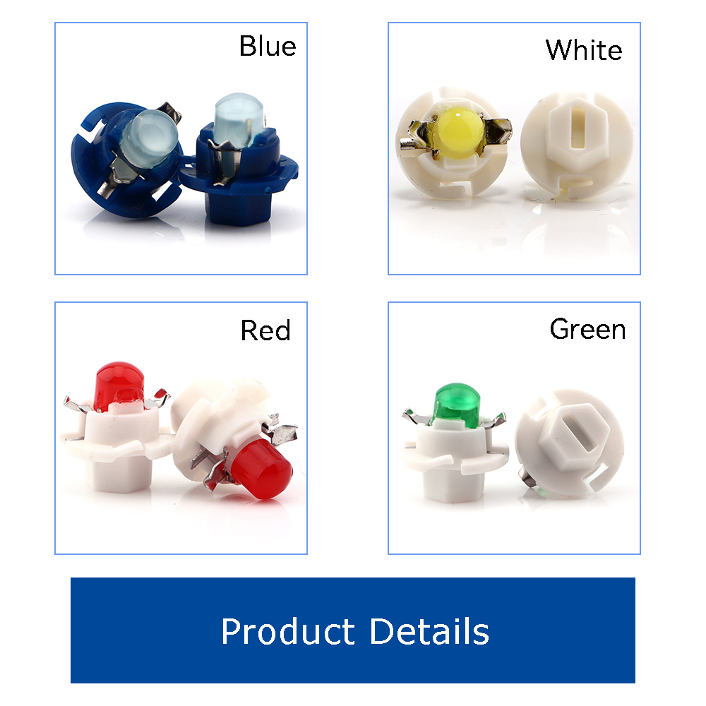 T5 B8.4D Bóng Đèn Led COB 1SMD - đánh giá và giá Grow Light T5